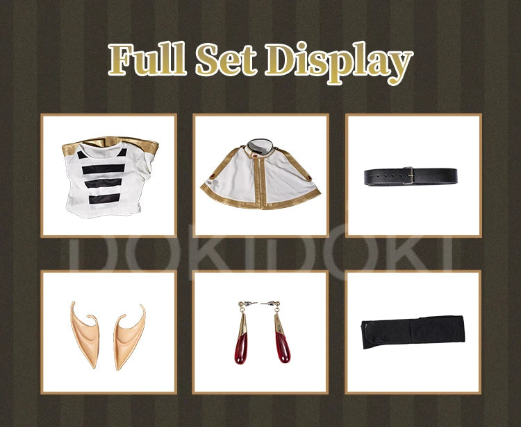 Frieren Himmel Fern Cosplay Costume Anime Frieren: Beyond Journey's End【XS-2XL】DokiDoki-R Women Winter Costume Plus Size