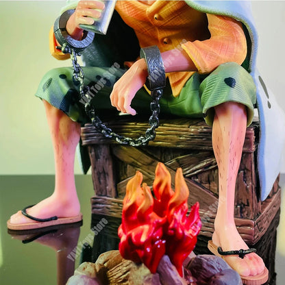 New One Piece Silvers Rayleigh Anime Figure Gk Action Figure PVC Statue Model Collection Decoration Toy Gif