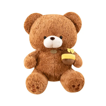 Hot 30-50CM Kawaii Cartoon Anime Honey Pot Teddy Bear Animal Doll Cute Plush Toy Children's High Quality Stuffed Toy Pillow