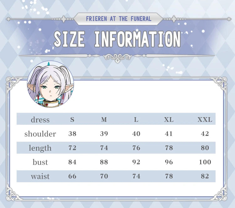 IN STOCK Frieren Himmel Fern Stark Heiter Cosplay Costume Anime Frieren: Beyond Journey's End【S-2XL】DokiDoki-R Cosplay Plus Size