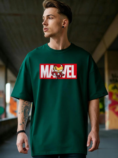 Marvel Iron Man Graphic T Shirt Men Women Loose Fit Short Sleeve Tees Superhero Comic Streetwear Casual Summer Trendy Y2k Tops