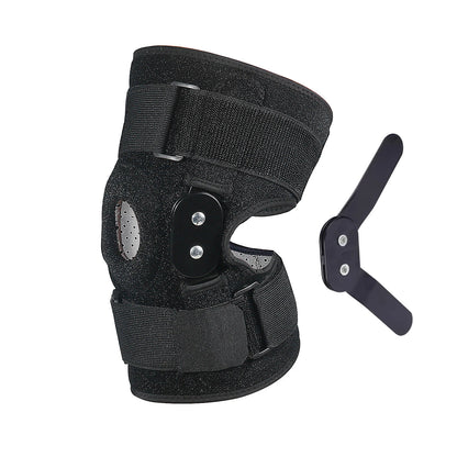 1pc Adjustable Hinged Knee Brace Knee Joint Support Wrapped