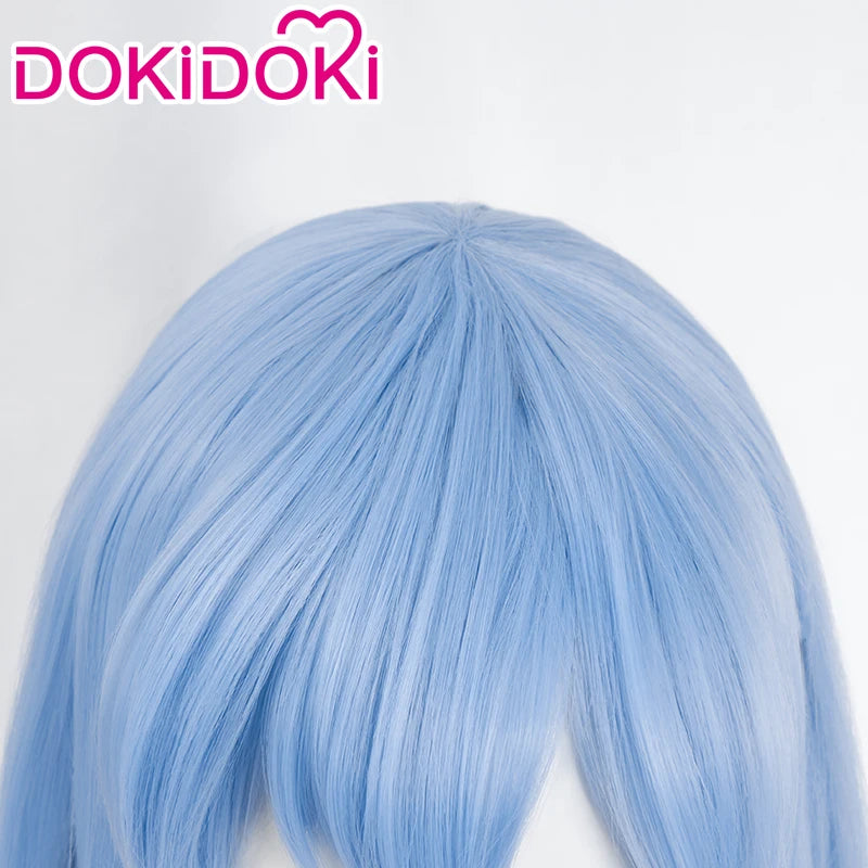 IN STOCK Esdeath Wig Anime Akame ga KILL! Cosplay DokiDoki Esdeath Women Blue Long Hair Heat Resistant Synthetic  Akame ga KILL!