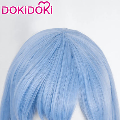 IN STOCK Esdeath Wig Anime Akame ga KILL! Cosplay DokiDoki Esdeath Women Blue Long Hair Heat Resistant Synthetic  Akame ga KILL!