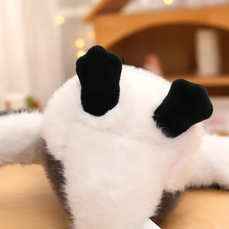 ZU 15-35cm Cute Antarctic Animal Emperor Penguin Plush Toy Soft Plushies Keychain Home Decor Fluffy Penguin Doll