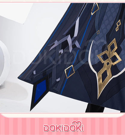 Captain Capitano Cosplay Costume Game Genshin Impact【XS-3XL】DokiDoki-N Halloween Costume Fatui Harbinger Plus Size