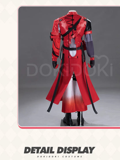 Scar Cosplay Costume Game Wuthering Waves Cosplay【S-2XL】DokiDoki-N Men Red Costume Scar Cosplay Plus Size