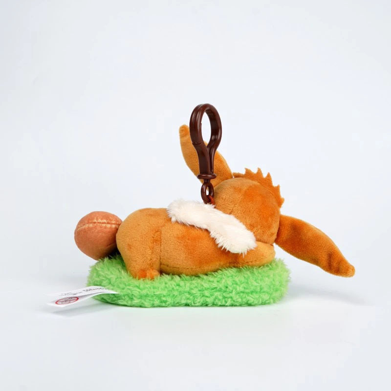 Animal Pokemon Pikachu Eevee Bulbasaur Charmander Jigglypuff Squirtle Kawaii Plush Toys Pendant Keyring Keychain Birthday Gifts