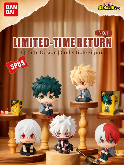BESTSELLING My Hero Academia (MHA): Tomura Shigaraki / Izuku Midoriya / Katsuki Bakugo Cute Chibi PVC Figurine | Collectible Toy