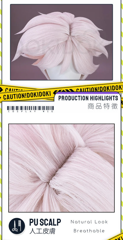 IN STOCK Angel Cosplay Costume Anime Cosplay【S-3XL】DokiDoki-SR Women Pink Uniform Angel Demon Cosplay Wig Plus Size Halloween