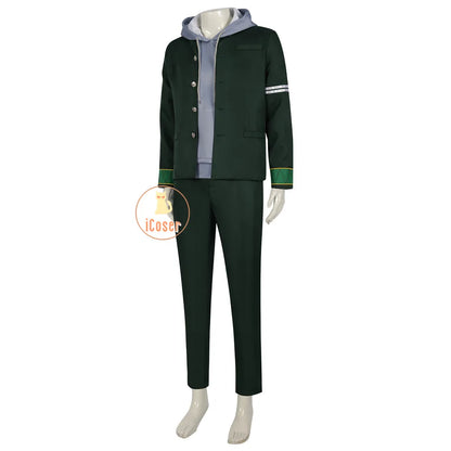 Anime WIND BREAKER Ren Kaji Cosplay Costume Wig Jacket School Uniform Hoodies Bofurin Halloween Party for Women Men Carnival Cos