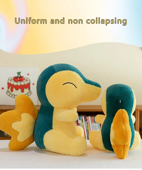 35/75cm Cyndaquil Pokemon Plush Toys Large Anime Doll Pillow Cartoon Feurigel Pokémon Plushie Stuffed Gift for Kids Christmas