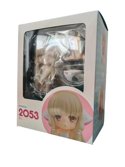 10cm Chobits Anime Figure #2053 Chii Action Figure Kawaii Girl Chi Figurine Room Ornaments Adult Collectible Model Doll Toy Gift