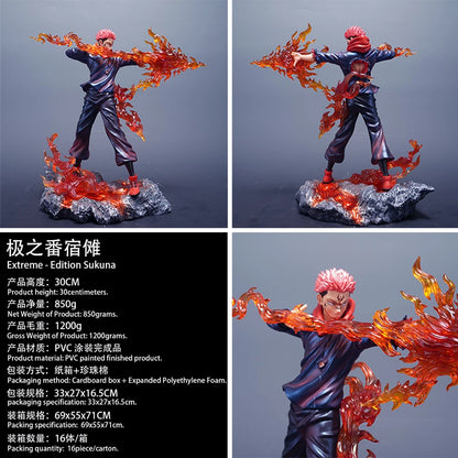 Jujutsu Kaisen Sukuna 30cm PVC Model Bandai