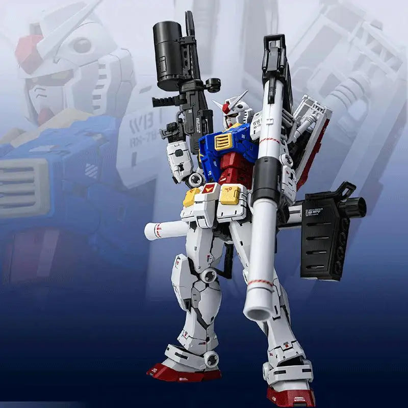 In Stock FAT CAT Model RX-78-2 2.0 MG 1/100 Assembly Model Kit Special RG 1/144 Enlarged Version Action Figure Plastic Model Toy