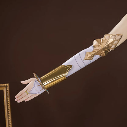 Wuthering Waves Iuno Cosplay Costume Wig Dress Headwear Shorts Rinascita Carnival Halloween Party for Women Girls Props iCoser