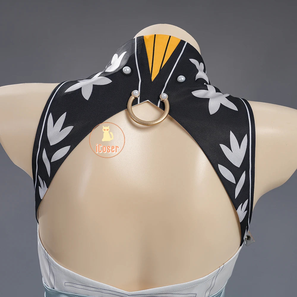 Zenless Zone Zero Ye Shunguang Cosplay Costume Wig Dress Headwear Carnival Game Outfit Halloween Party for Women Girls Role Play