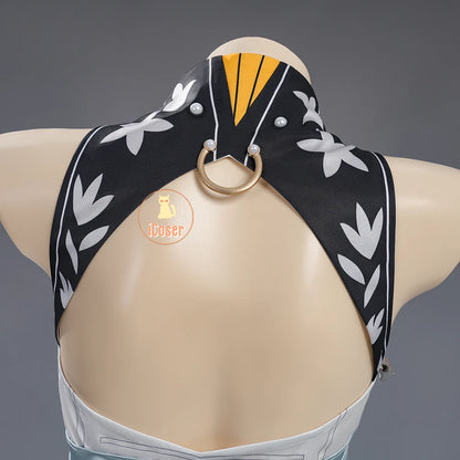 Zenless Zone Zero Ye Shunguang Cosplay Costume Wig Dress Headwear Carnival Game Outfit Halloween Party for Women Girls Role Play