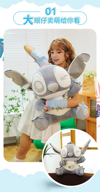 45/60/75cm Big Size Disney Stitch Anime Plush Stuffed Doll Lilo & Stitch Room Decoration Plushies Pillow Ornaments Holiday Gift