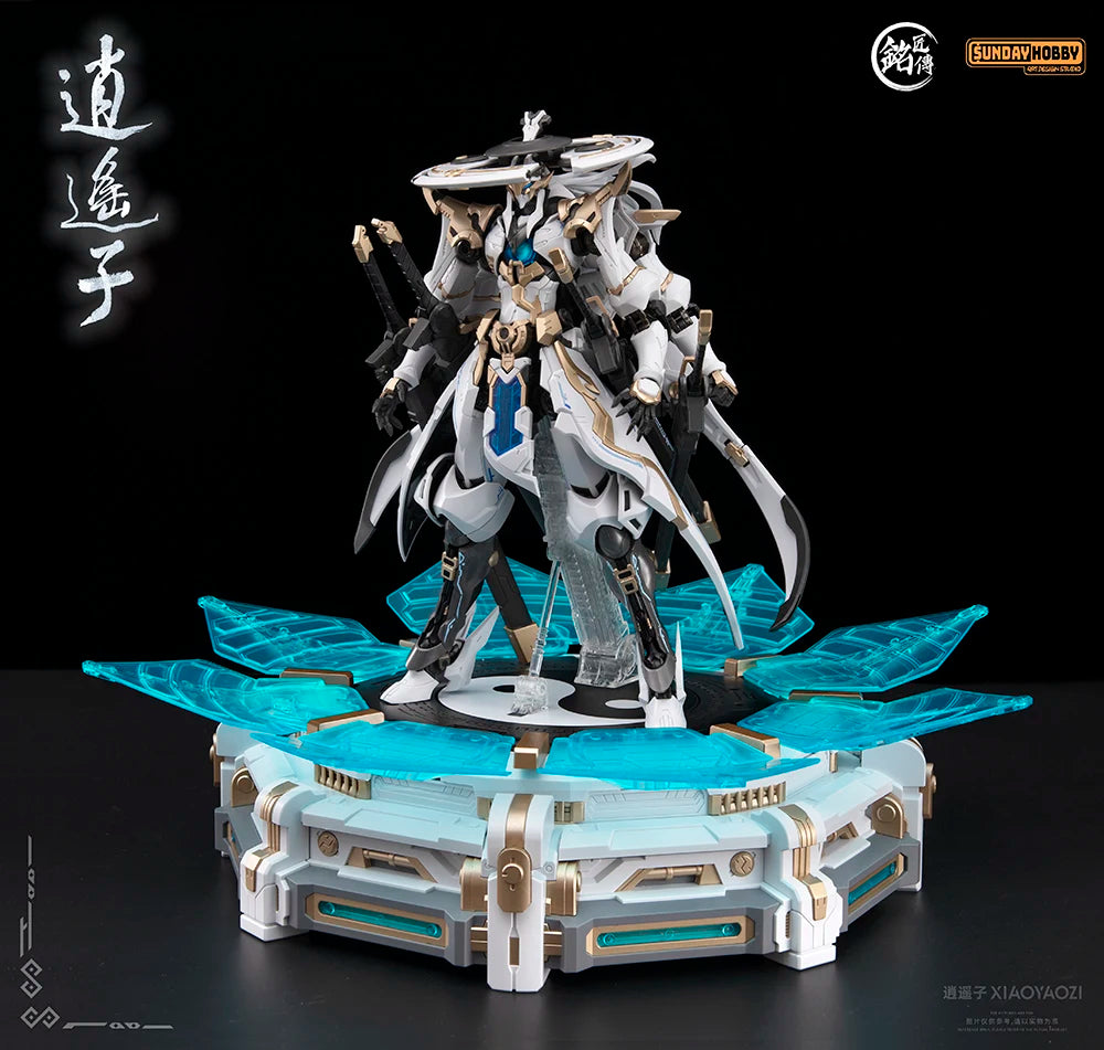 In Stock MJZ Model XIAO YAO ZI Toy XIAOYAOZI Assembly Model Kit Alloy Skeleton Action Figure Mecha Robot Gifts