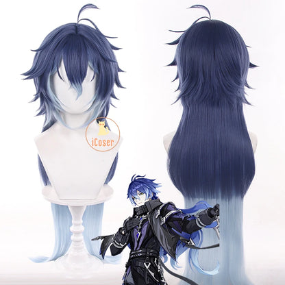 Genshin Impact Kyryll Chudomirovich Flins Cosplay Costume Wig Uniform Outfit Carnival Halloween Party for Women Men Role Play
