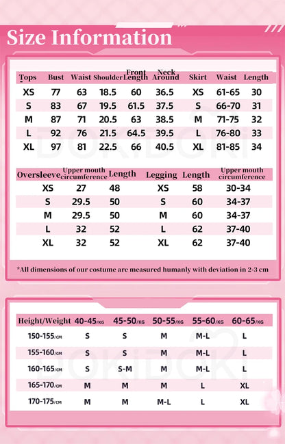 MIKUU Cosplay Costume DokiDoki-SR Sakura Mikku Cosplay Women Cute Pink Short Dress Mikuu Cosplay Costume