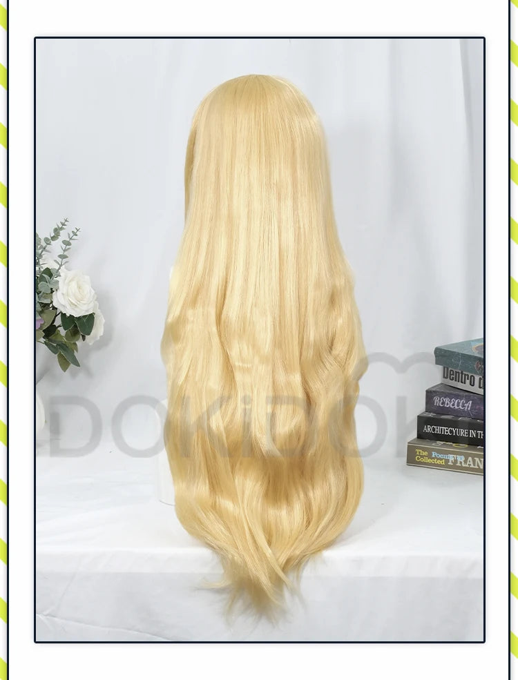 IN STOCK Kotobuki Tsumugi Wig Anime K-ON！Cosplay Wig DokiDoki Women 70cm Long Hair K-ON Kotobuki Tsumugi Wig Free Wig Cap