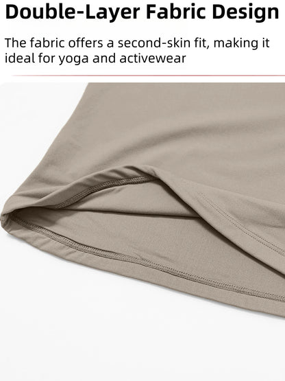 Women’s Gym Running Short Sleeve T-Shirt with Integrated Fitness Bra Yoga Sportswear Vest Top