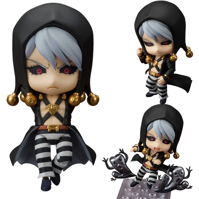 10cm #1326 Risotto Nero Anime Figure JoJo's Bizarre Adventure Action Figure #1851 Jotaro Kujo Figurine Collection Model Doll Toy