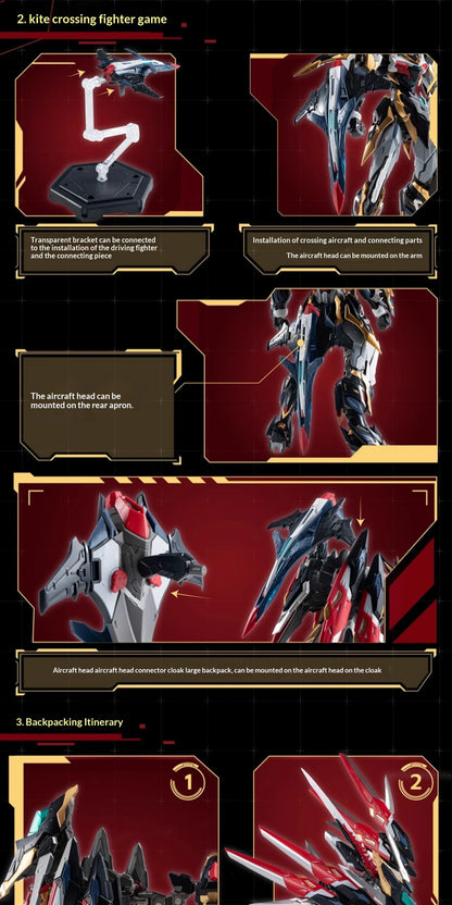 Bandai Gan Jiang MNP-XH12 1/100 ABS Mecha Model Kit