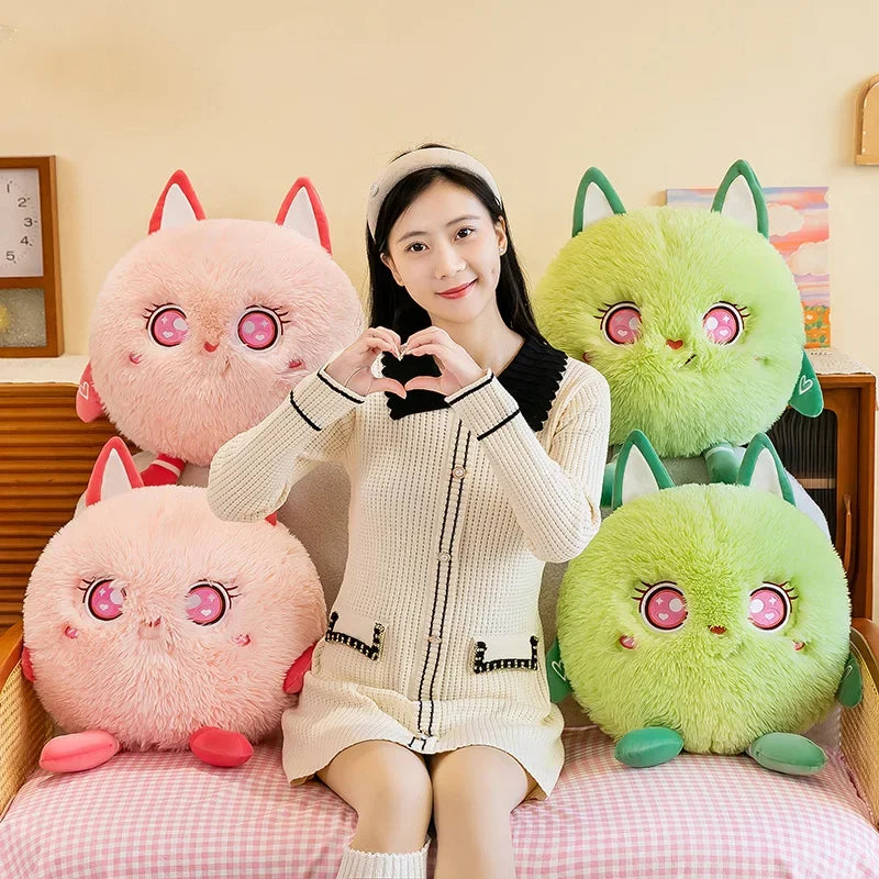New 50/60/70cm Large Size Dopamine Monster Doll Pillow Cute Elf Cloth Doll Plush Toy Sleeping Pillow Children's Birthday Gift