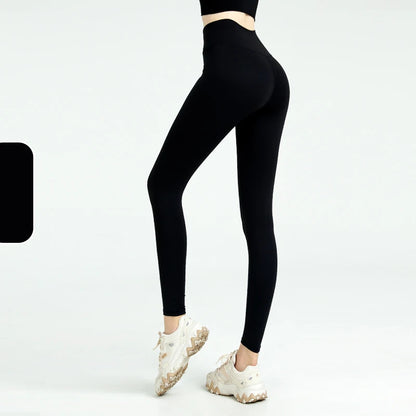 2025 Codex Seamless Yoga Leggings Women’s Sports Tights Gym Workout Fitness Pants Athletic Wear - Black / S