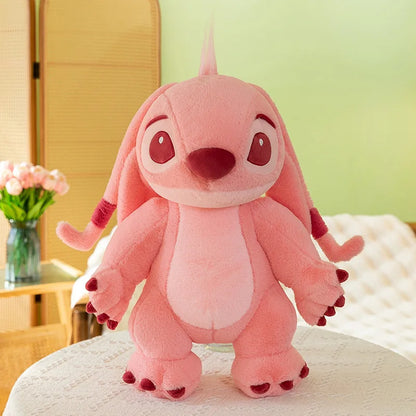 50/70/90cm Super Big Size Stitch Disney Anime Plush Stuffed Doll Angel Decoration Plushies Children Pillow Ornament Holiday Gift