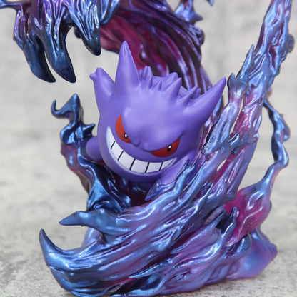19cm Pokemon Gengar Anime Figure Ghost Claw Action Figure Pvc Model Statue Collection Decoration Ornaments Toys Birthday Gift