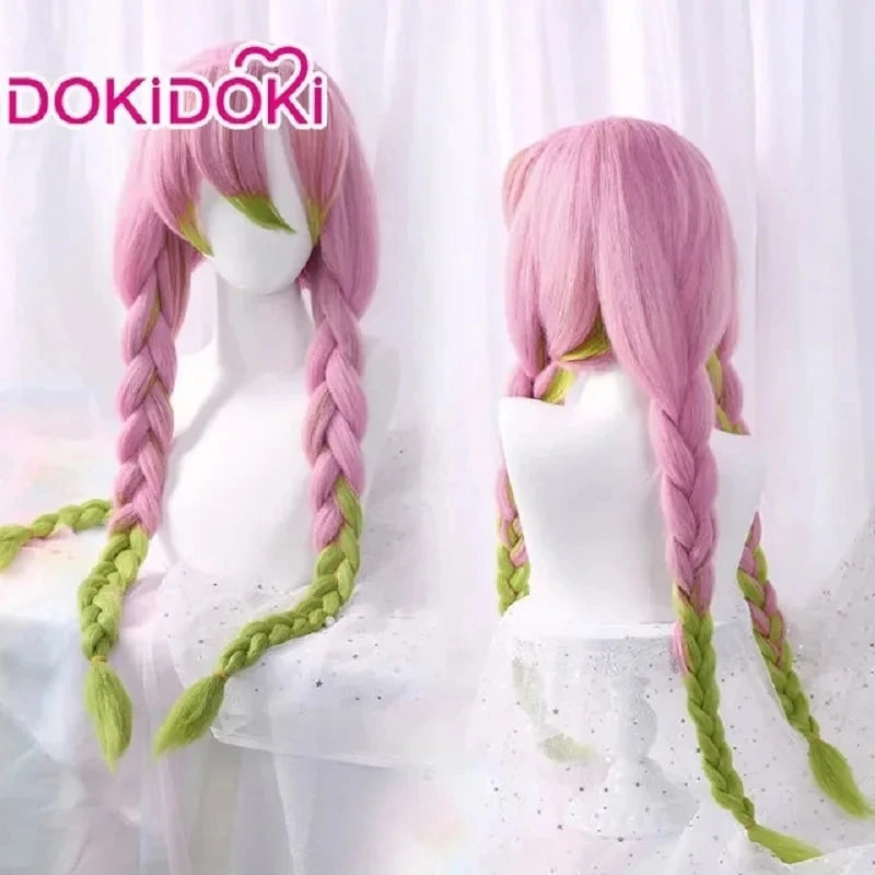 IN STOCK Tanjirouu Nezukoo Zenitsuu Mitsurii Shinobu Akazaa Wig Cosplay AnimeDokiDoki Women Tamayoo Hairpin Demon Free Wig Cap