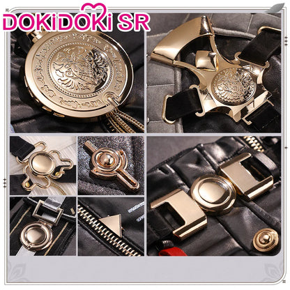 IN STOCK Zani Cosplay Costume Game Wuthering Waves DokiDoki-SR Women Costume Zani Cosplay Wig Metal Accessories Halloween