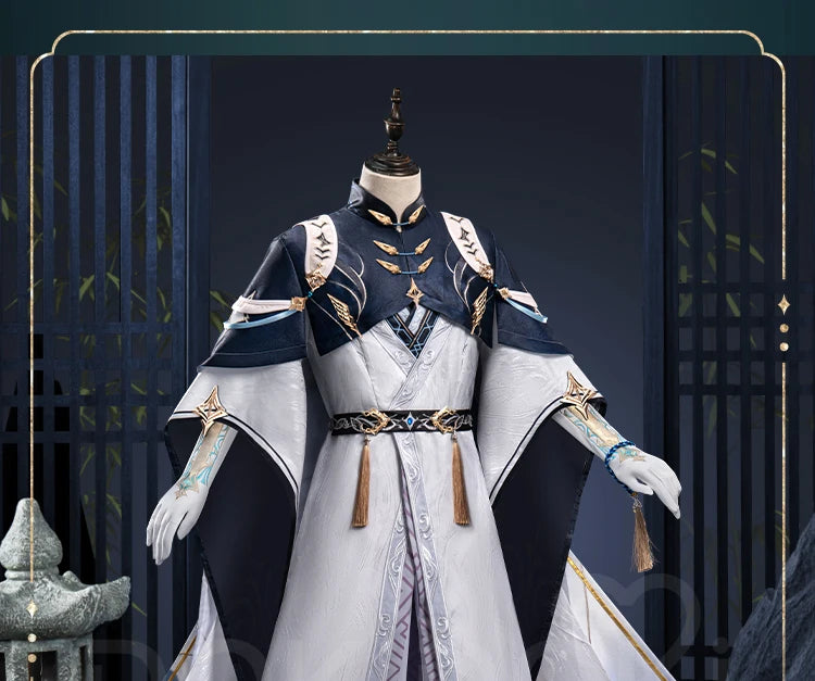 Zayne Cosplay Costume Game Love and Deepspace Cosplay DokiDoki-R Men Costume Lishen Zayne Cascading Clouds Cosplay Christmas