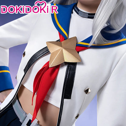 Oguri Cap Cosplay Costume Game【XS-2XL】DokiDoki-R Women Cute Performance Costume Oguri Cap White Cosplay Suits Plus Size