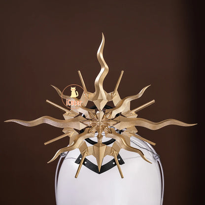 Wuthering Waves Augusta Cosplay Costume Wig Dress Uniform Headwear Earrings Christmas Halloween Party for Women Girls Role Play