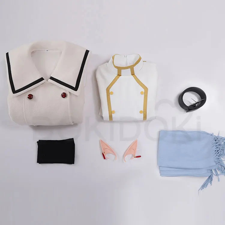 Frieren Himmel Fern Cosplay Costume Anime Frieren: Beyond Journey's End【XS-2XL】DokiDoki-R Women Winter Costume Plus Size