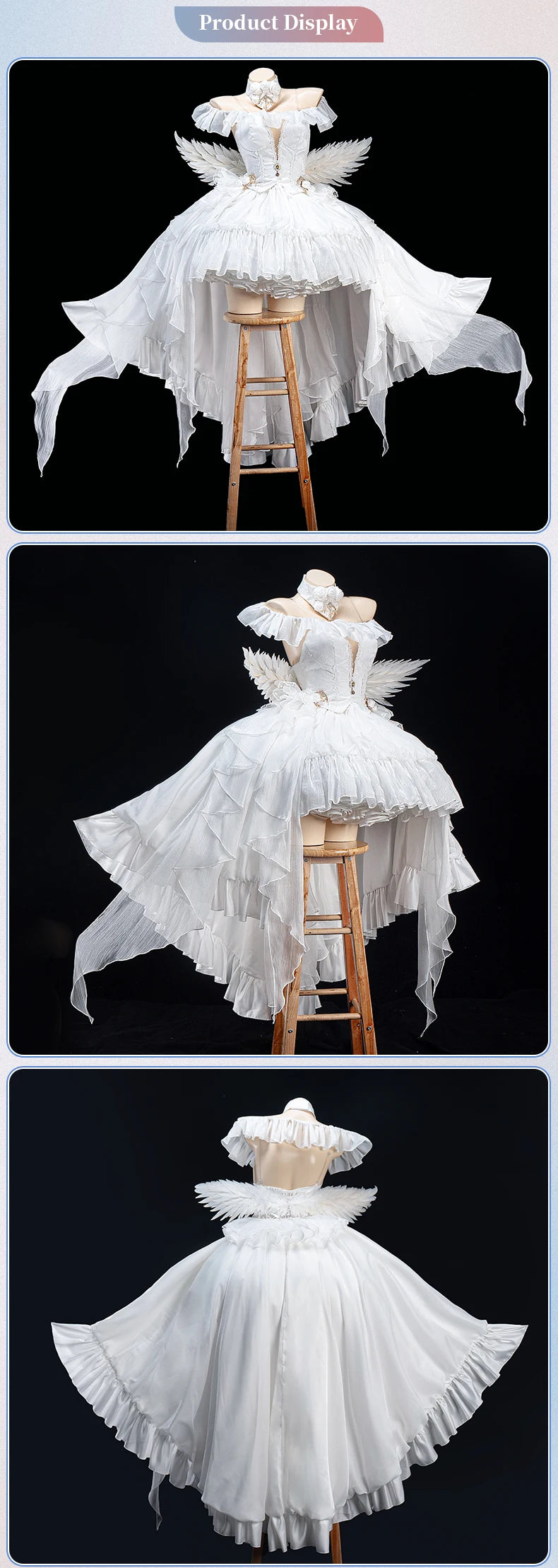 PRE SALE UWOWO Janus Cosplay Game Azurr Lanee Janus Oath Wedding Dress Bride Cosplay Costume Halloween Costume