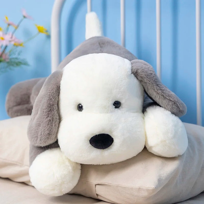 Soft Cute Dog Plushie Stuffed Cartoon Animals Big Ear Puppy Plush Toy Baby Appease Sleep Doll toys for Boy Girl Birthday Gift