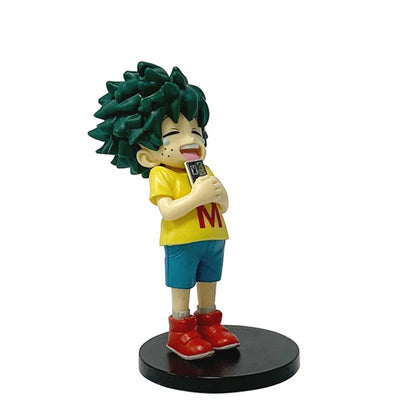 New Style | My Hero Academia Childhood Izuku Midoriya / Childhood Katsuki Bakugo Figure Model Decoration Doll, Anime Merchandise
