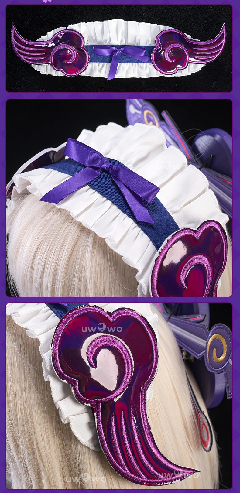 UWOWO Yumemizuki Mizuki Cosplay Game Genshin Impact Yumemizuki Mizuki Cosplay Costume Plus Size 3XL Halloween Costume