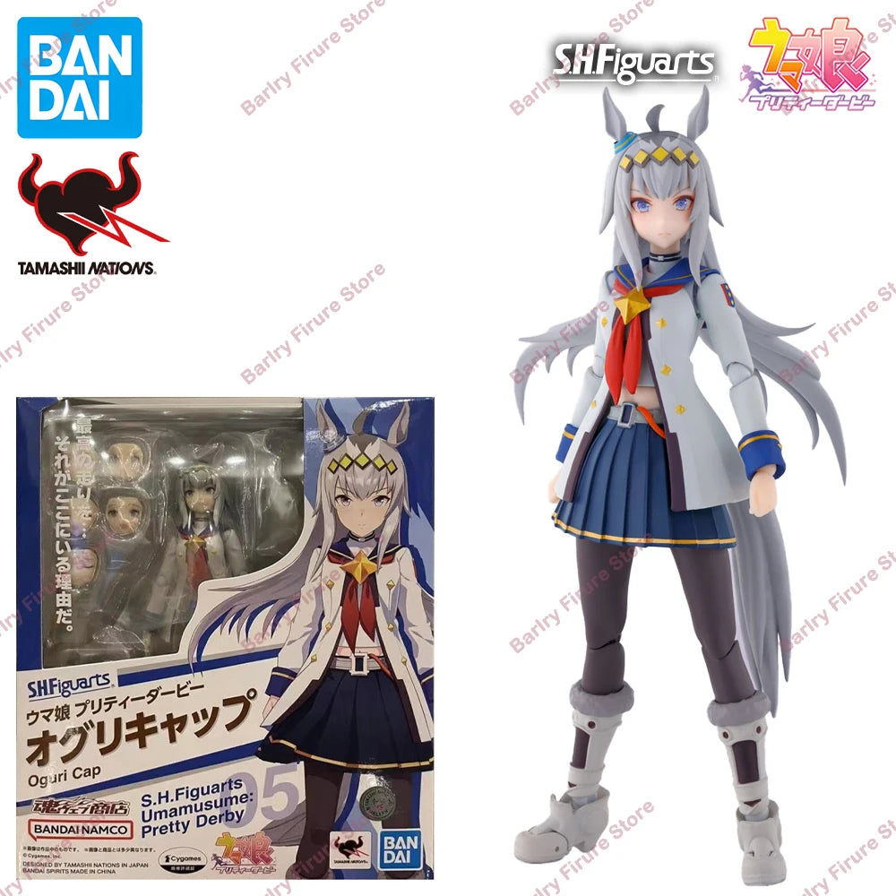 Bandai S.H.Figuarts Horse Racing Lady Tamamo Oguri Cap 13-15cm PVC - 1-Oguri