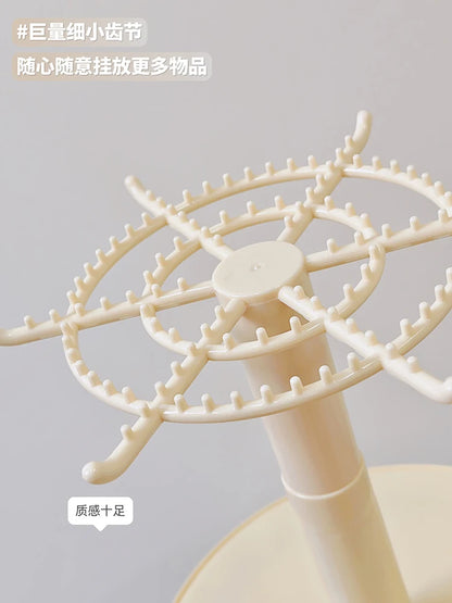 New Labu Pendant Display Box Rotating Transparent Labu Doll Handmade Blind Box Storage Display Stand Decorative Accessories