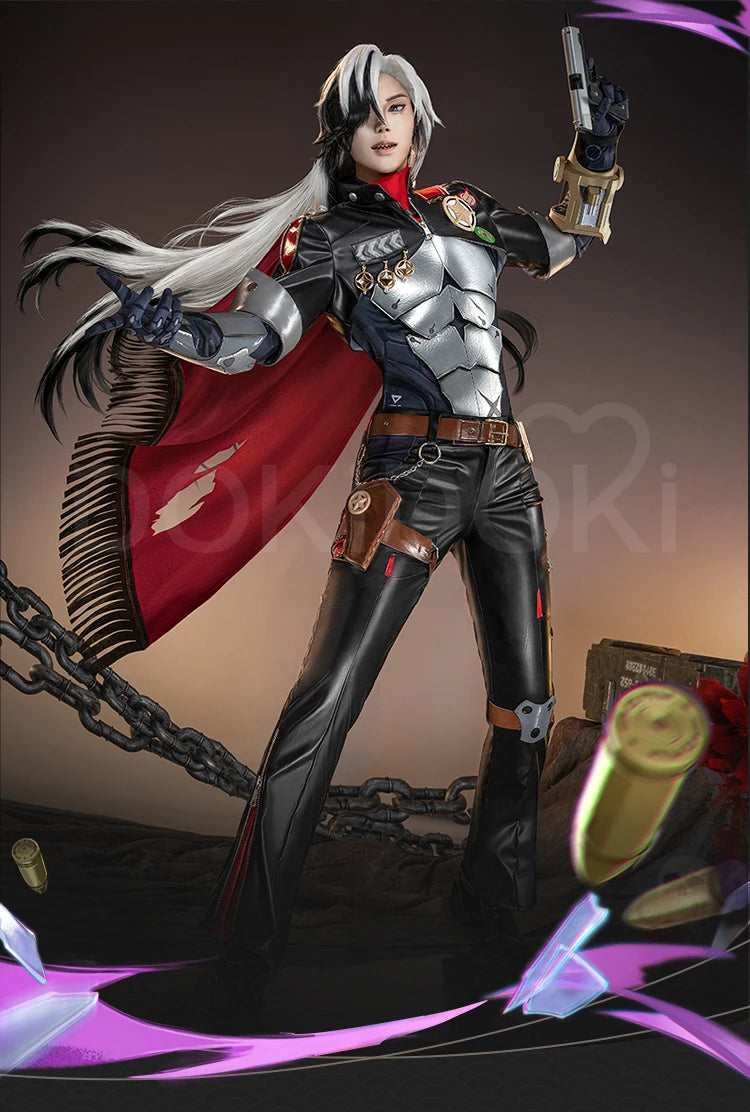 IN STOCK Boothill Cosplay Costume Game Honkai: Star Rail【S-2XL】DokiDoki-SR Men Halloween HSR Boothill Hat Armor Plus Size