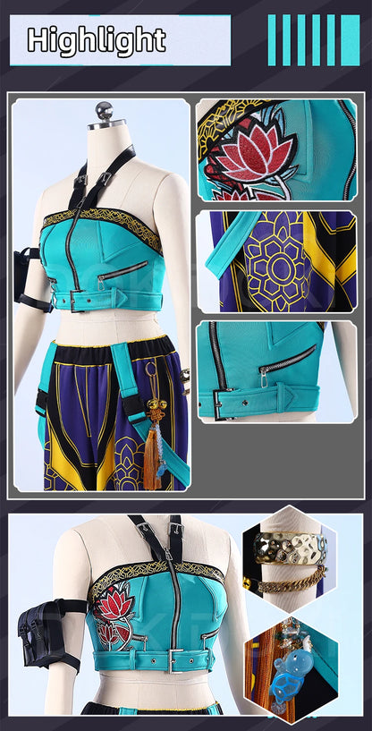 【Last Batch】IN STOCK Rumii Zoeyy Miraa Cosplay Costume【XS-3XL】DokiDoki-R Women Yellow Suit Rumii Miraa Costume Plus Size