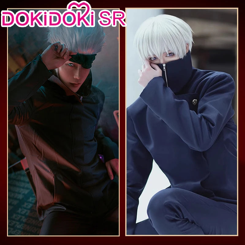 IN STOCK Gojo Satoruu/ Togee Inumaki Cosplay Costume Anime  DokiDoki-SR Dark Blue Uniform Costume Christmas