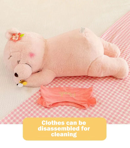 40-100CM New Disney Winnie the Pooh Bear Doll Cartoon Plush Toy Cute Anime Soft Pillow Stuffed Kawaii Children's Birthday Gift